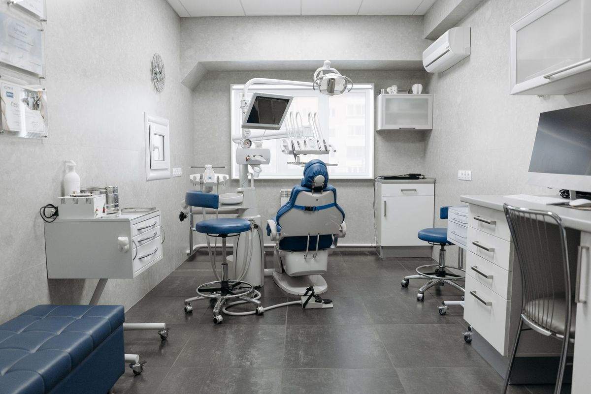 Interior of TJ Smile Studio dental clinic in Glasgow